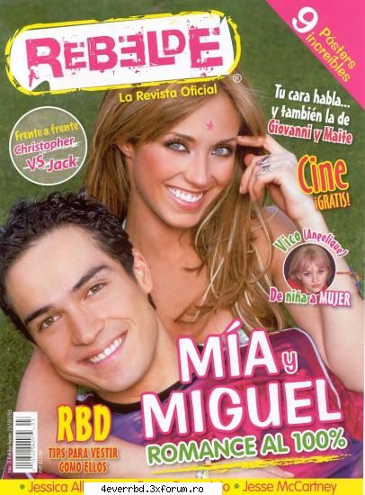 Poze Cu Miguel y Mya - anahi-mada - Trupa RBD