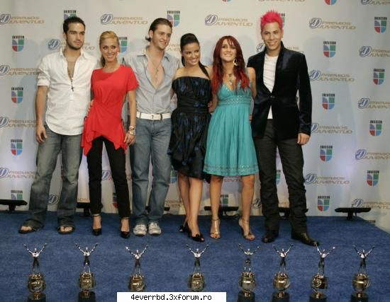 Premiile Juventud - andreea93rbd - Trupa RBD